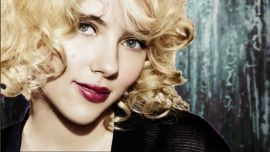 Scarlett Johansson Blonde Curly Hair