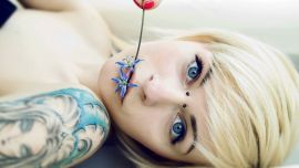 Татуировка Цветок