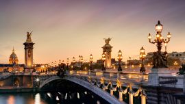 Париж Мост Александра Iii