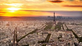 Париж Вид Сверху