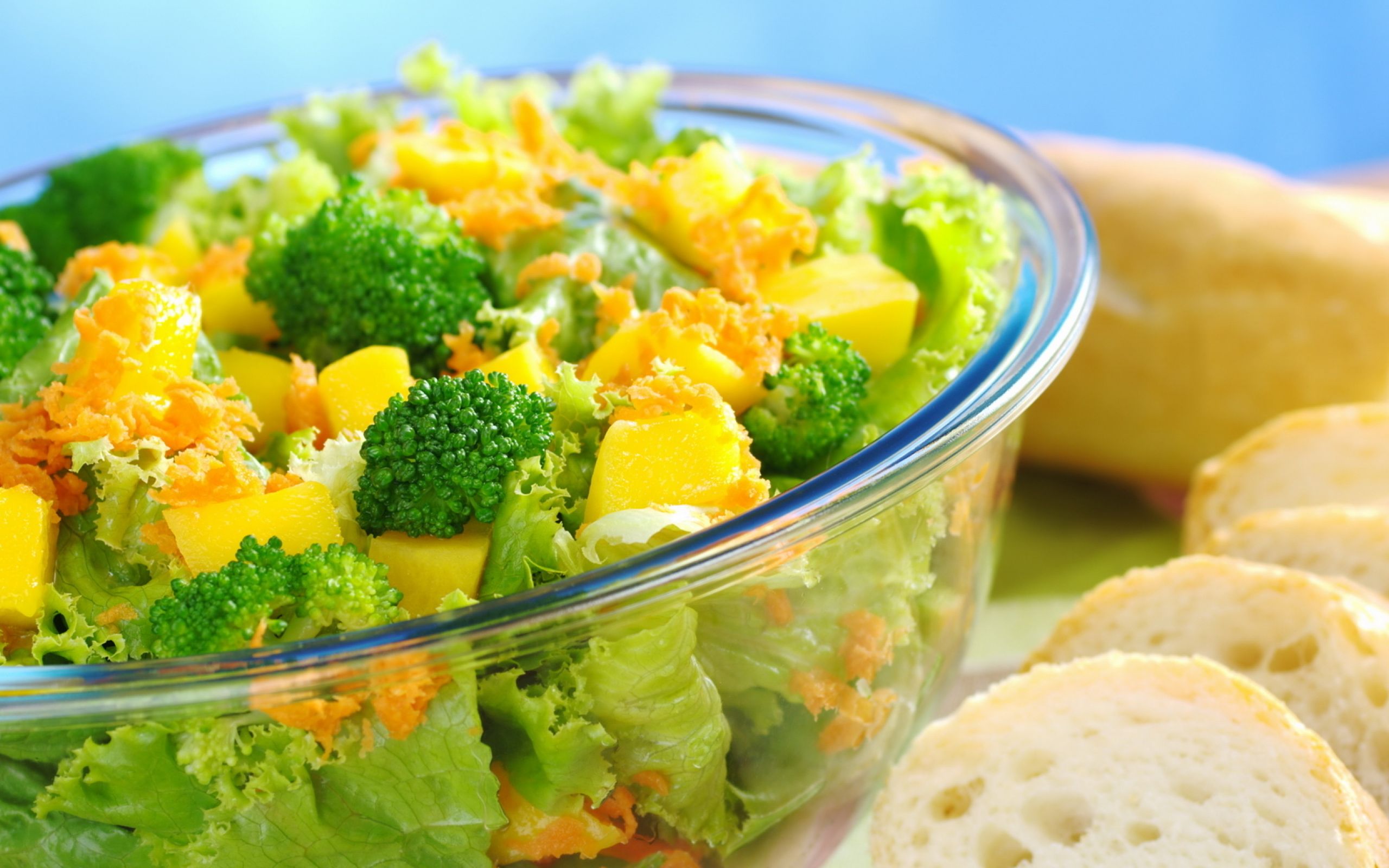 Обед салат овощной