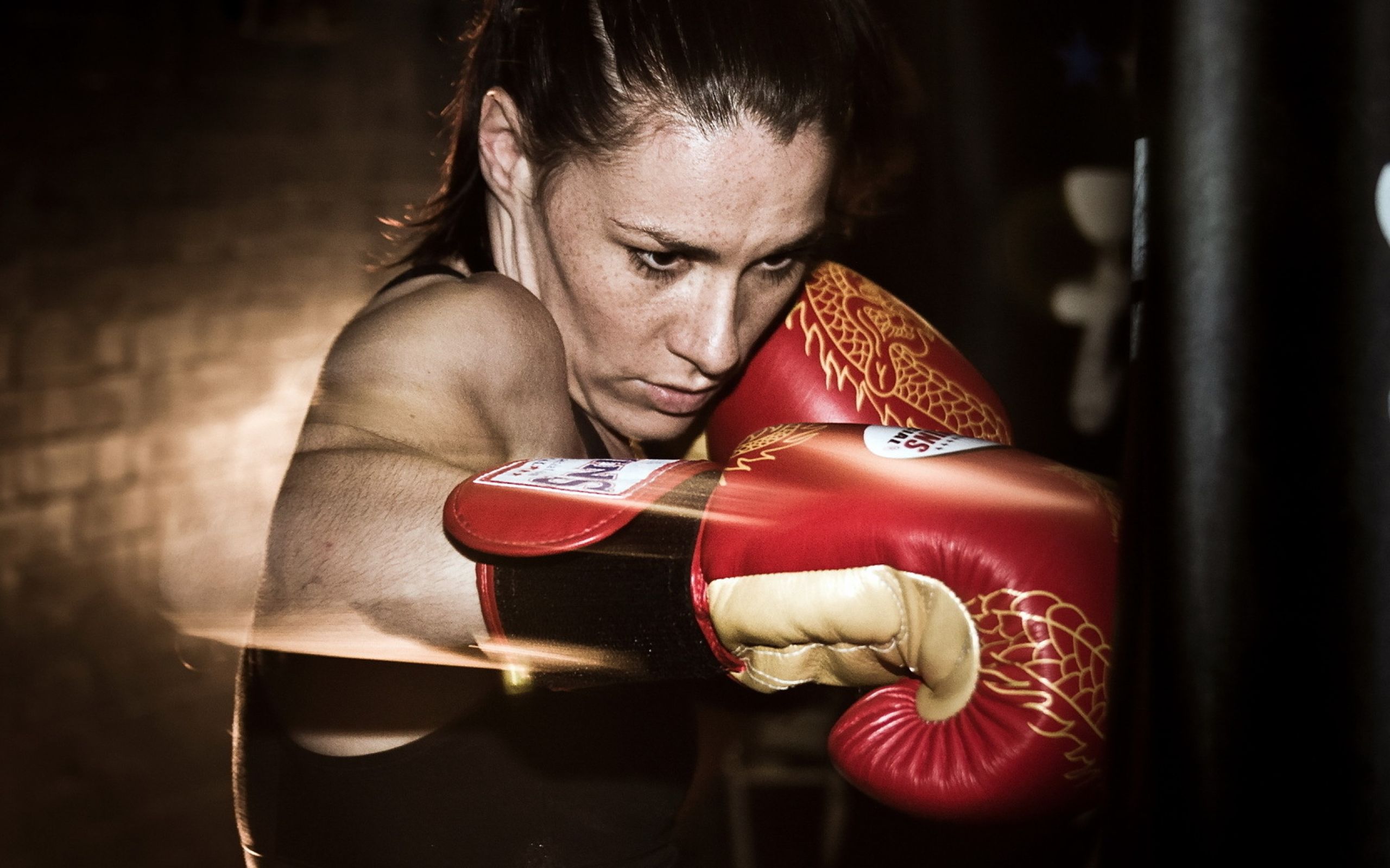 Kate boxing