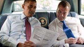 Обама и Медведев