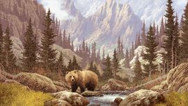 Картина Медведь