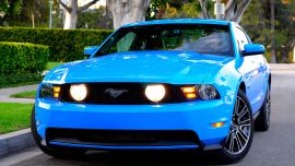 Ford Mustang Gt Blue