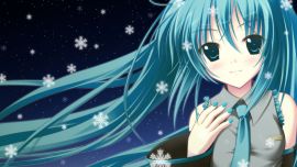 Anime Girl Blue Hair