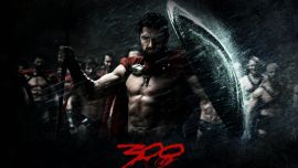 300 Спартанцев Постер